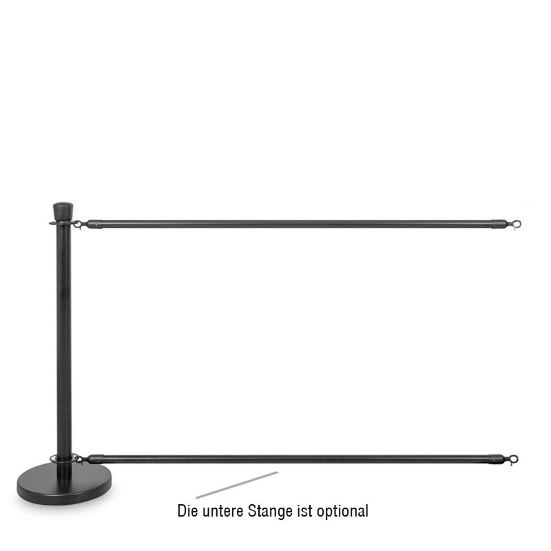 CAFÉ Barrier Absperrbanner Schwarz